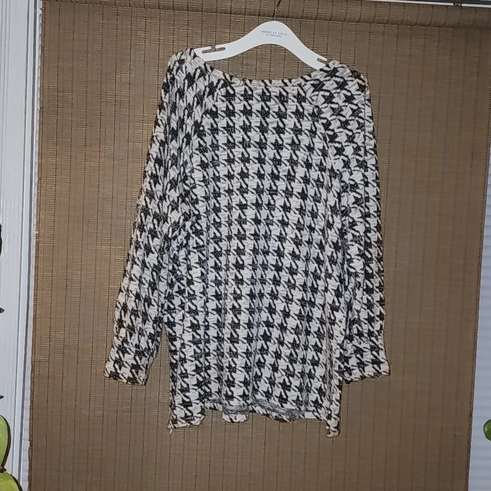 Zac & Rachel Women's Size 2X Pullover Sweater Multicolor Long Sleeve Hou… - Picture 3 of 3